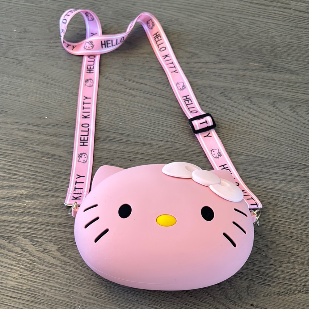 Hello Kitty Pink Crossbody Bag for Kids